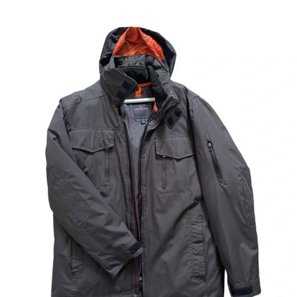 LONDON FOG Functional Outdoor Gear Reg Coat Jacket 2-in-1 Men's Size L - Picture 6 of 11